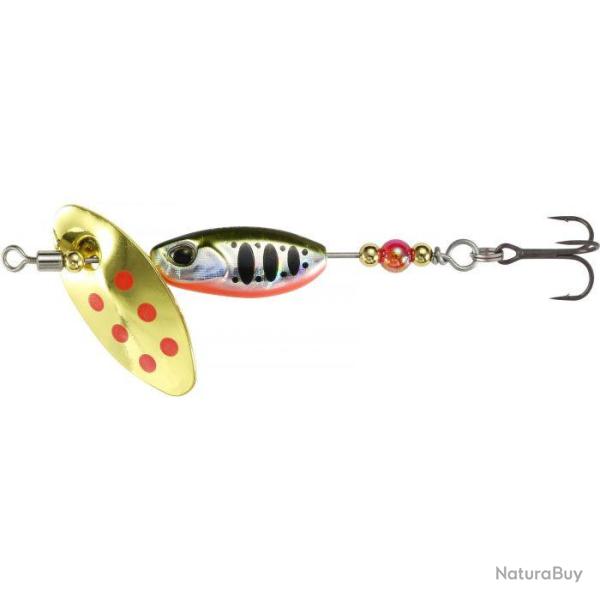 Cuiller tournante Duo Spearhead Ryuki Spinner 5g 5g YAMAME RED BELLY