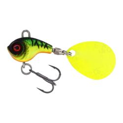 Leurre Westin DropBite Tungsten Spin Tail Jig 18g 18g Firetiger 2,2cm