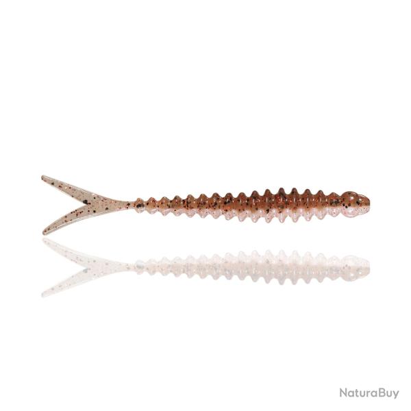 Leurre Souple Reins Fin's Ringer 3" - 7,5cm B18 - Vers de berge 7,5cm Par 8