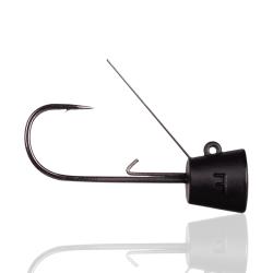 T&ecirc;te Plomb&eacute;e Reins NR Jig Head Guard Matt Black 1,8g Par 4 #1