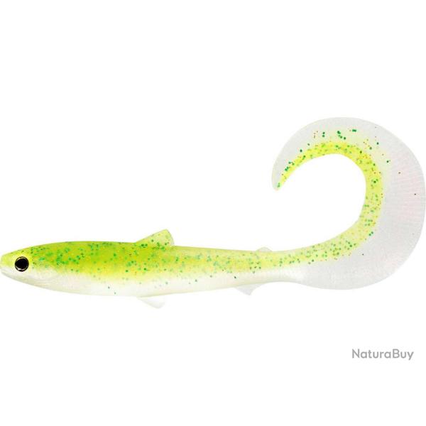 Leurre Souple Westin Bullteez Curltail 10cm 10cm 6g Sparkling Chartreuse