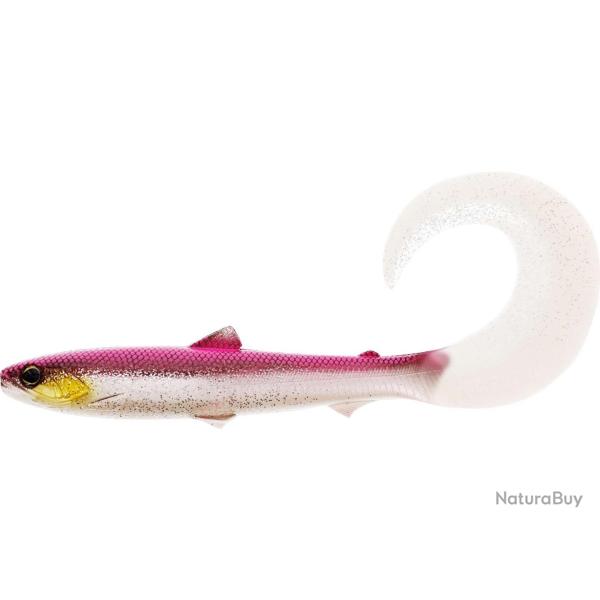Leurre Souple Westin Bullteez Curltail 10cm 10cm 6g Pink Headlight