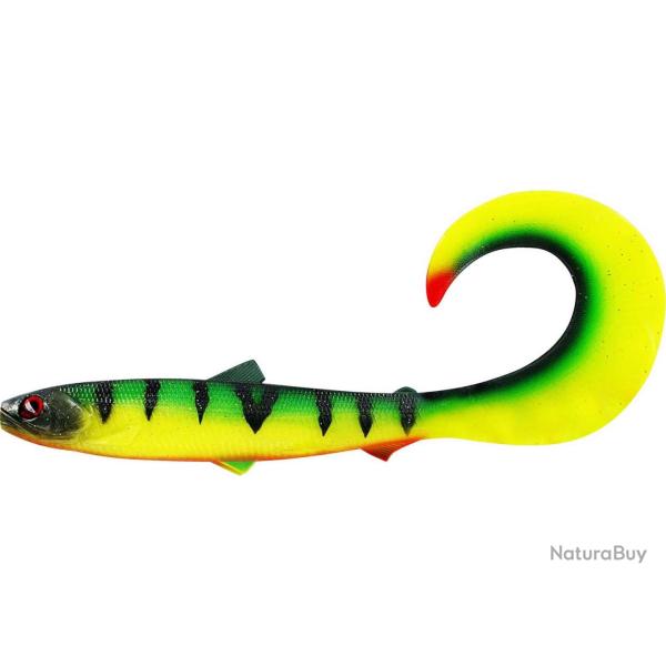 Leurre Souple Westin Bullteez Curltail 21cm 21cm Tiger Perch 49g