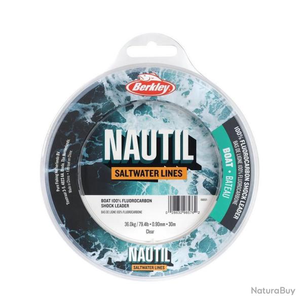 Fluorocarbone Berkley Nautil Boat Shockleader 30kg 0.80mm