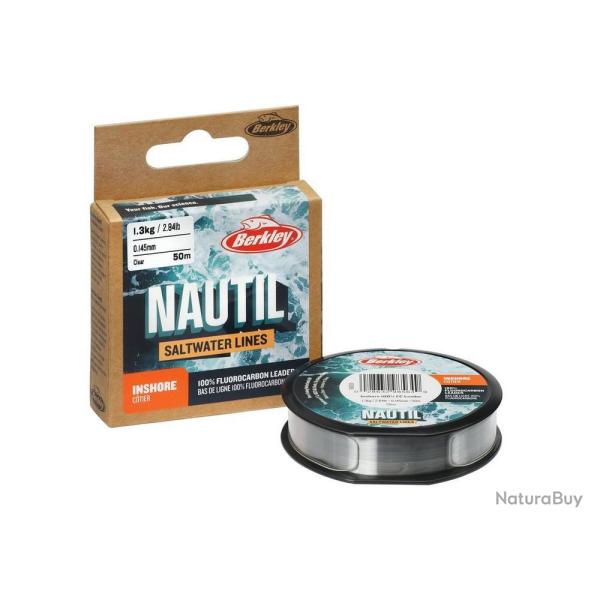 Fluorocarbone Berkley Nautil Inshore 9kg 0,405 mm