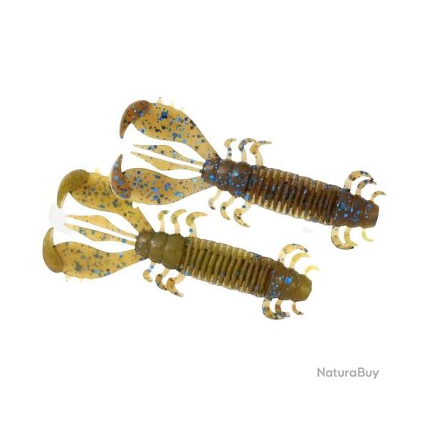 Leurre Souple Deps MS Craw 2,6" par 8 6,6cm Bleu marron