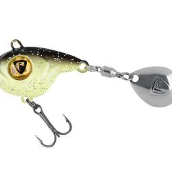 Leurre Fox Rage Big Eye Spin Ultra UV 20g 20g Black & Gold