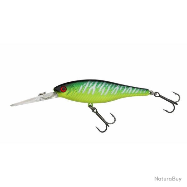 Poisson Nageur Berkley Pulse Minnow Deep 8cm 8cm Fire Tiger 13,2g
