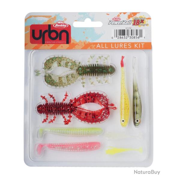 Leurres Souples Berkley URBN All Lures Kit
