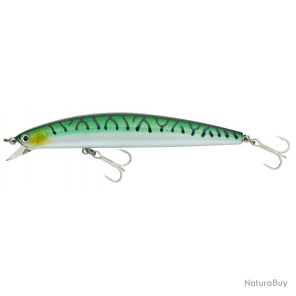 Poisson Nageur Daiwa D'Minnow Floating 13cm 13cm 23g Green Mackerel