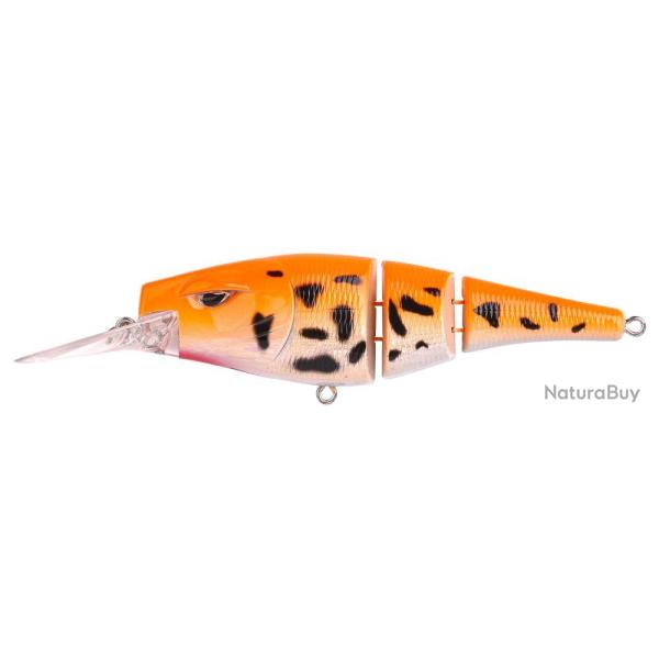 Poisson Nageur Spro PikeFighter Triple Jointed DD 145 14,5cm 54g UV Orange Koi
