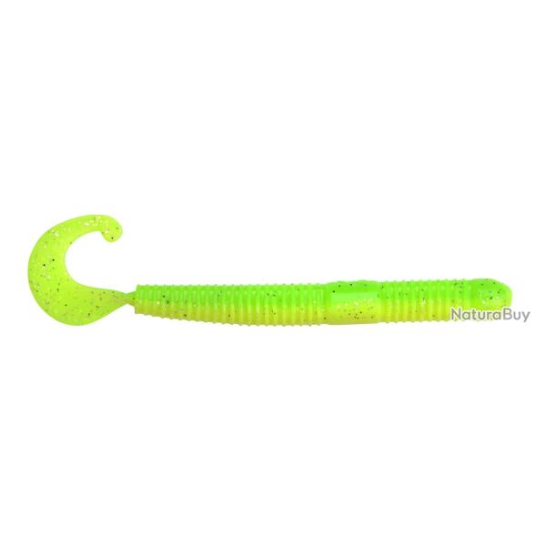 Leurre Souple Spro Scent Series Insta Worm 6,5cm 6,5cm par 9 Lemon Lime