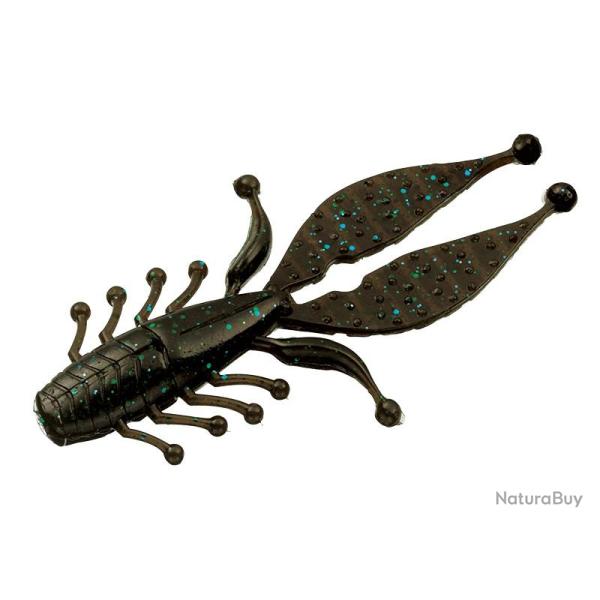 Leurre Souple Evergreen Kicker Bug 10cm 10cm par 7 #33 GRN PKN Blue