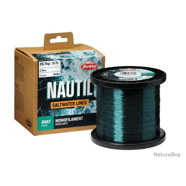 Nylon Berkley Nautil Boat Monofilament 1000m 0.80mm 33,3kg Ultra Marine