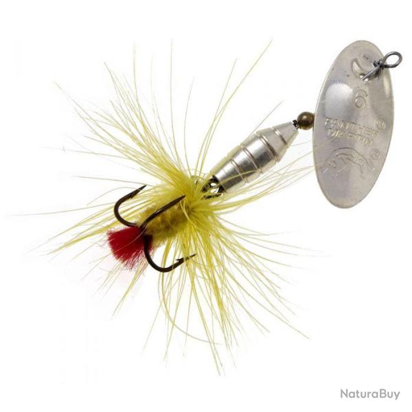 Cuiller Tournante Panther Martin Deluxe Dressed Silver Yellow 1,9g Silver Yellow