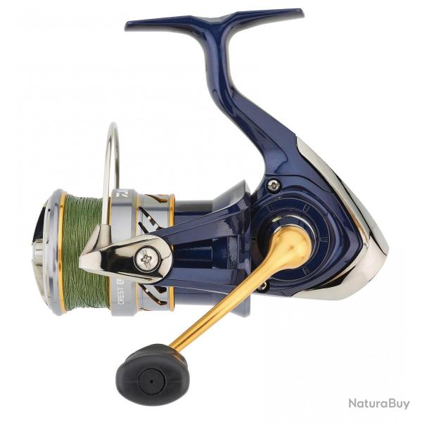 Moulinet Spinning Daiwa Crest LT PE Tsuki 2023 280g 87cm 6.2:1 10kg 2500XH