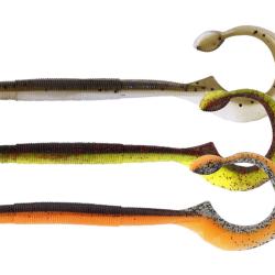 Leurre Souple Westin Ned Worm Curl 12cm 3g par 5 12cm Dark Water Mix