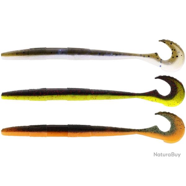 Leurre Souple Westin Swimming Worm 13cm 5g 13cm par 5 Dark Water Mix