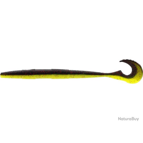 Leurre Souple Westin Swimming Worm 13cm 5g 13cm par 5 Black / Chartreuse
