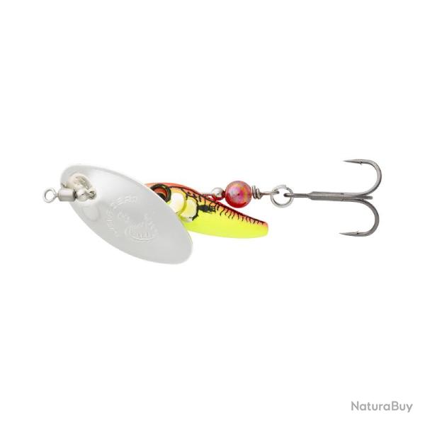 Cuiller Tournante Savage Gear Sticklebait Spinner 7,3g 7,3g #2 Silver Red Yellow