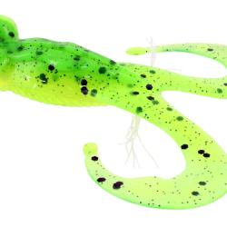 Leurre Souple Gunki Mama Bull Frog 17cm 68g 17cm Lime Chart Pepper