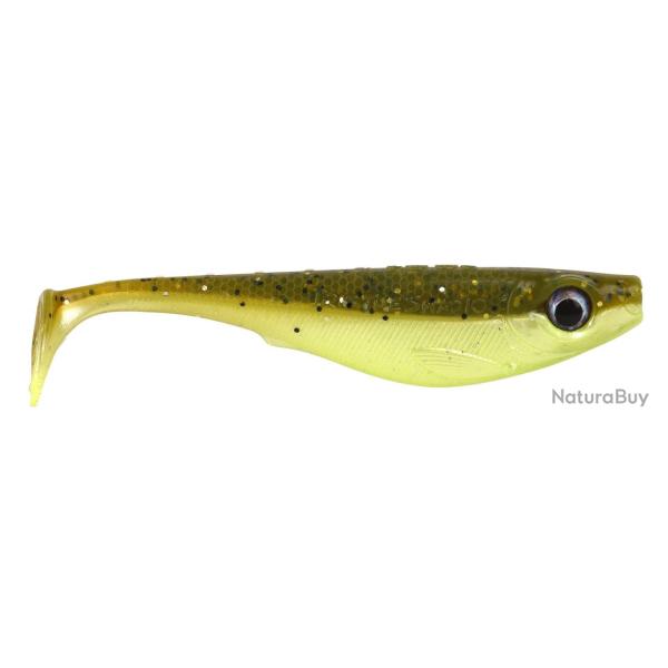 Leurre Souple Spro Iris The Shad 12cm 12cm UV Brown Chartreuse