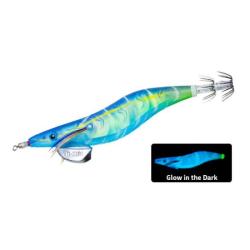 Turlutte Yo-Zuri Egi Aurie Q 3D 3.5 12cm 3.5 19,5g Blue Glow (SBBB)