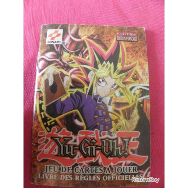 livret de rgles d'origine Yu-Gi-Oh 1996 kazuki takahashi