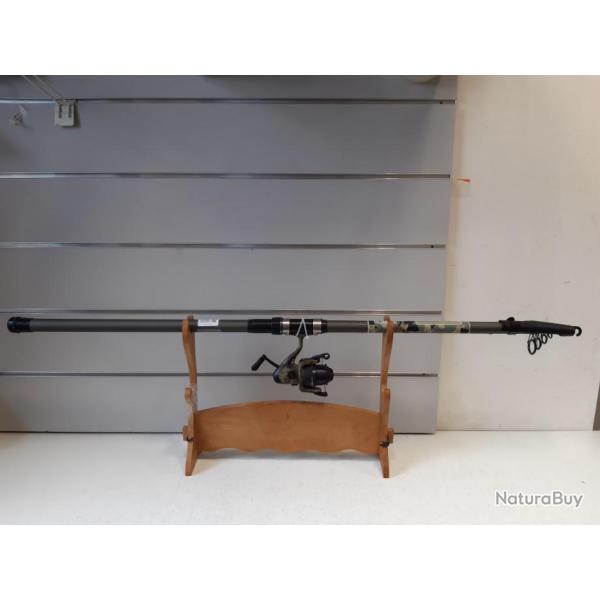 CANNE � P�CHE T�LESCOPIQUE MITCHELL TANAGER CAMO 3M + MOULINET MITCHELL