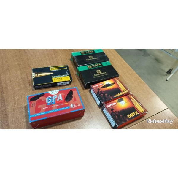 Lot de munitions 7x65R
