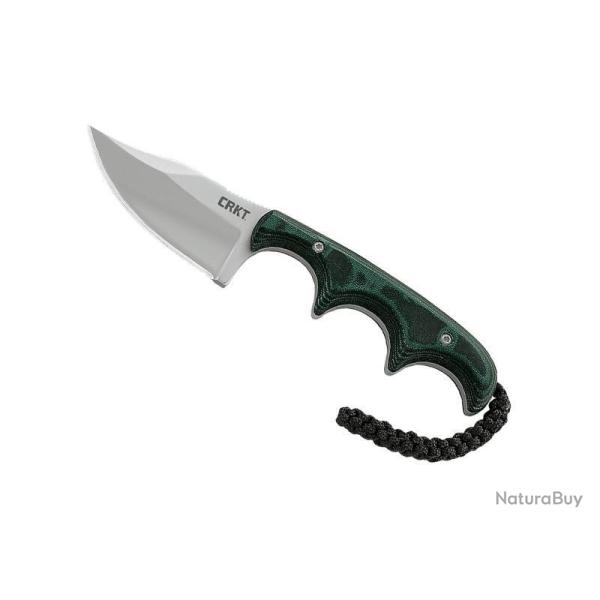 COUTEAU CRKT MINIMALIST BOWIE VERT NOIR
