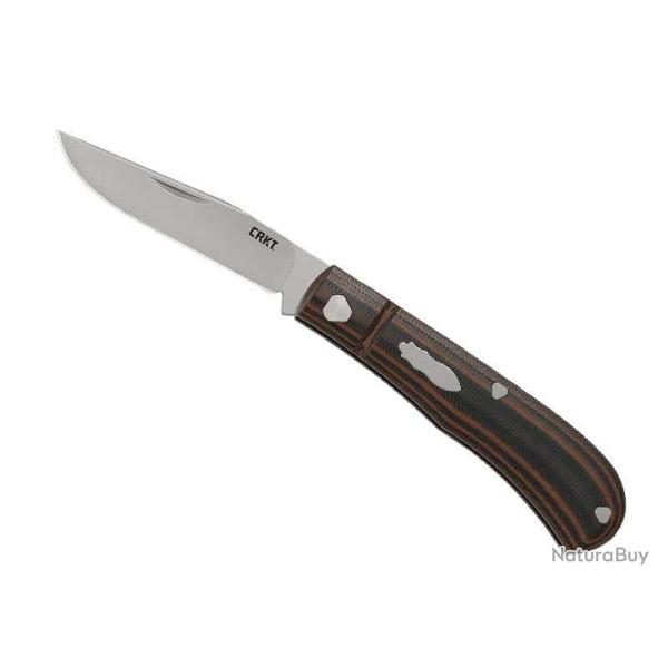 COUTEAU CRKT VENANDI MARRON NOIR