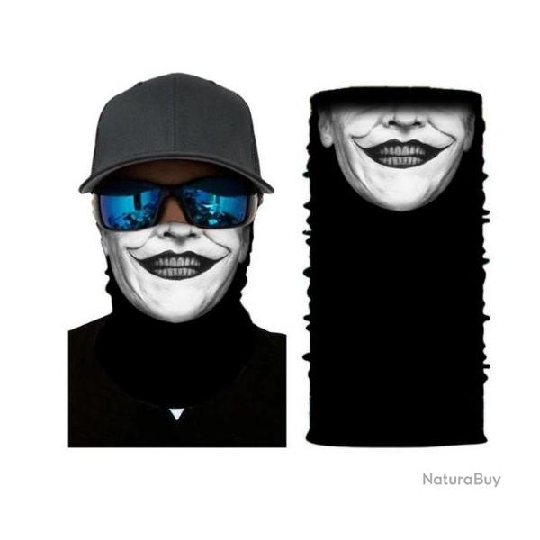 Masque Joker Cache Cou Col Bandana Foulard Bonnet coupe-vent anti-poussi�re