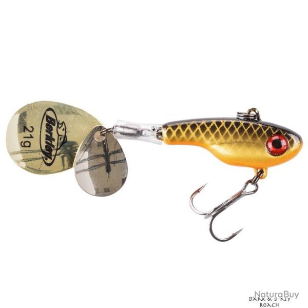 Tail Spinner Berkley Pulse Spintail 5g Dark & Dirty Roach