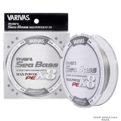 Tresse Varivas Avani Seabass Max Power Stealth Grey 150m PE 0,8