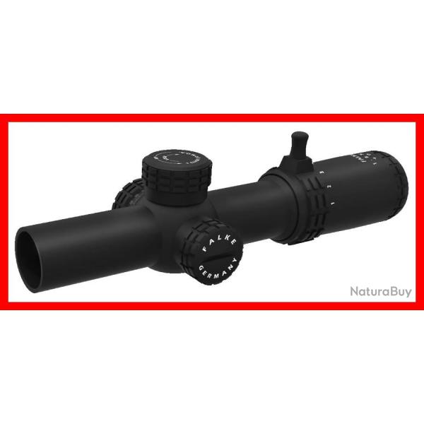 LUNETTE FALKE PRO SERIES 1-8 X 24 - MRAD