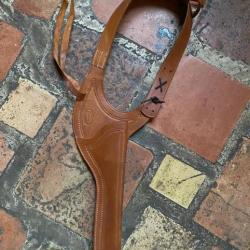 Holster cuir pleine fleur pour colts et autres revolvers