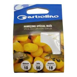 Hame&ccedil;ons Garbolino Dor&eacute;s Renvers&eacute;s Sp&eacute;cial Ma&iuml;s 10 / D 0.18mm
