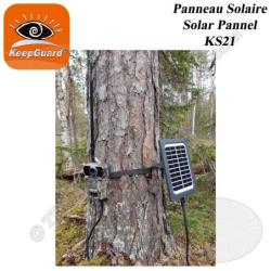 KEEPGUARD KS21 panneau solaire pour Cam&eacute;ra pi&egrave;ge photo KG895