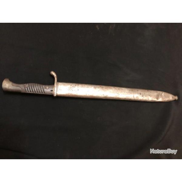 baionnette allemande waffenfabrik mauser A.G oberndorf a n