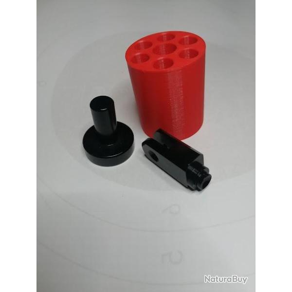 Presse a balle revolver poudre noire - adaptateur Colt DRAGOON et WALKER