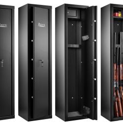 Coffre Rietti 7 armes &agrave; serrure &agrave; clef - 150 cm - 2mm