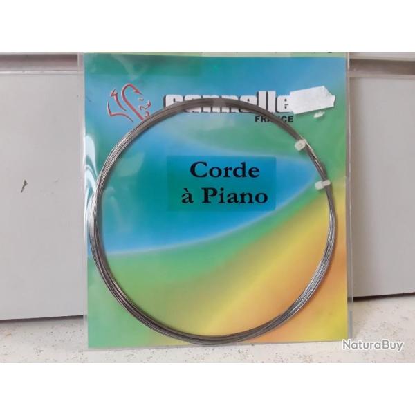9385 CORDE � PIANO CANNELLE POUR CARNASSIERS 50/100 10M NEUF