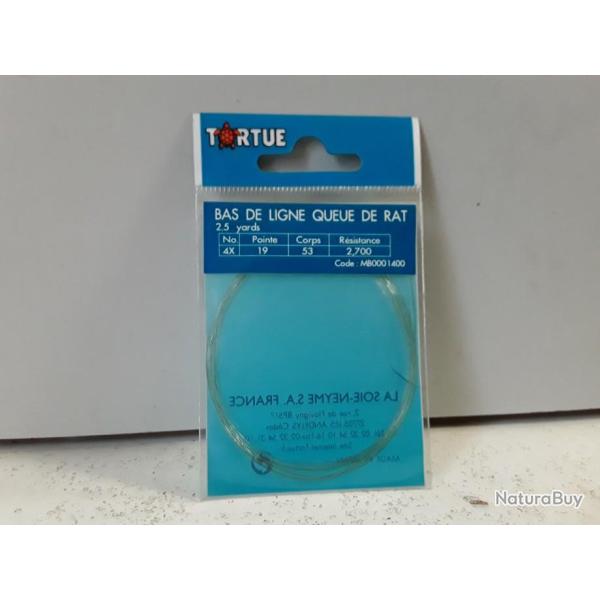BAS DE LIGNE QUEUE DE RAT TORTUE P19 C53