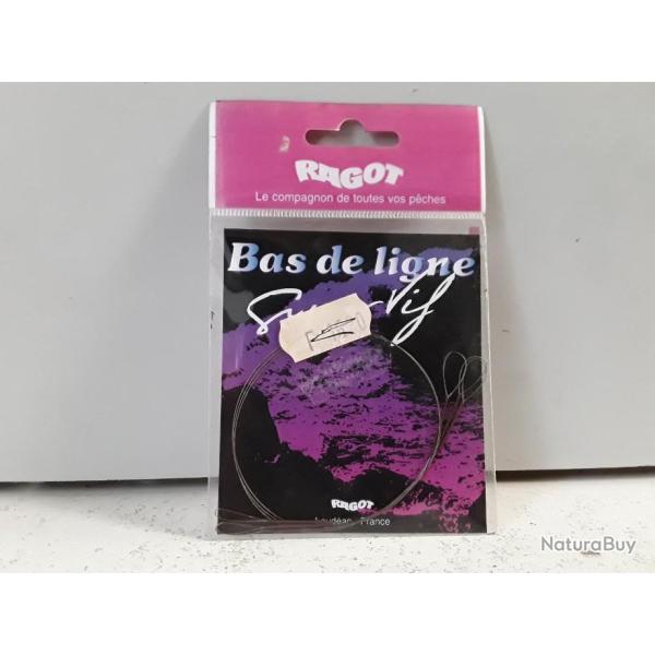9390B LOT DE 3 BAS DE LIGNE SUPERVIF RAGOT  27cm 7kg NEUF