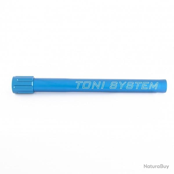 Tube prolongateur mesure � canon pour canon Franchi Affinity slug 60 ga.12 - Bleue - TONI SYSTEM