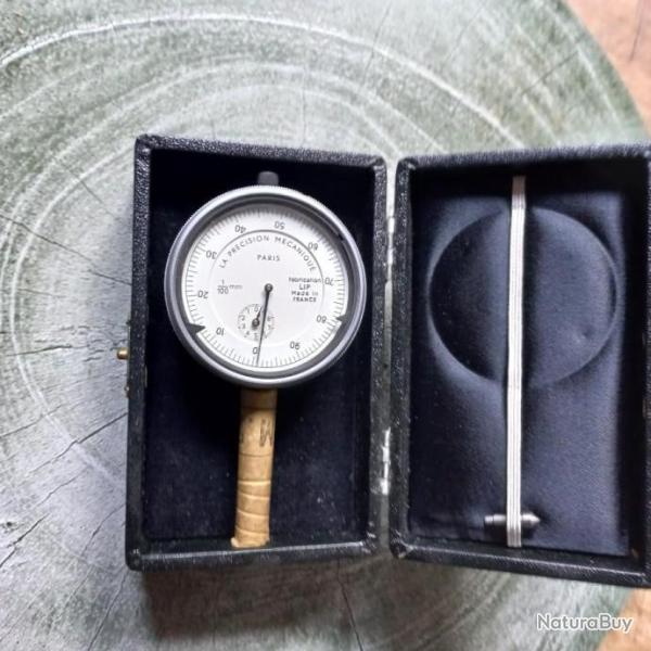 Ancien coffret comparateur m�canique LIP