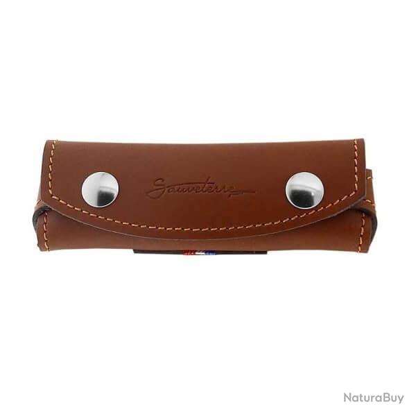 Etui � couteau Sauveterre en cuir P�rou de Max Capdebarthes