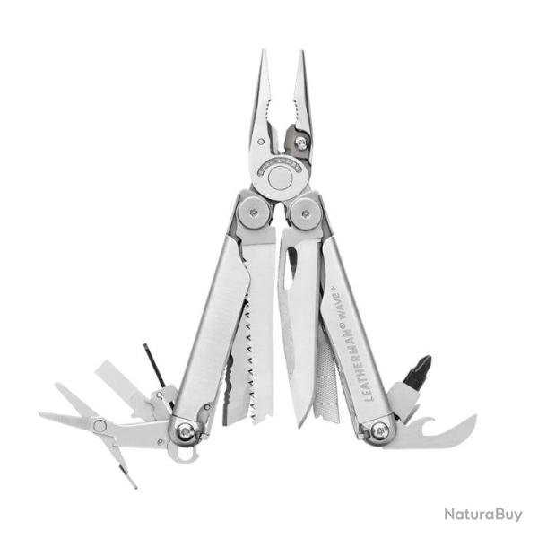 Pince multifonctions Leatherman Wave� + - Gris / Boite