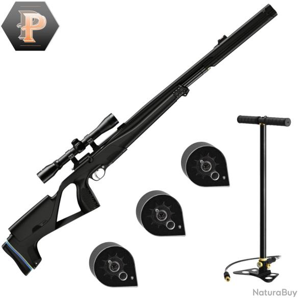 Carabine � plomb PCP Stoeger XM1 S4 Cal.4.5mm avec lunette 4X32 19.9J